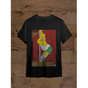  Tricou Homer pe un stâlp